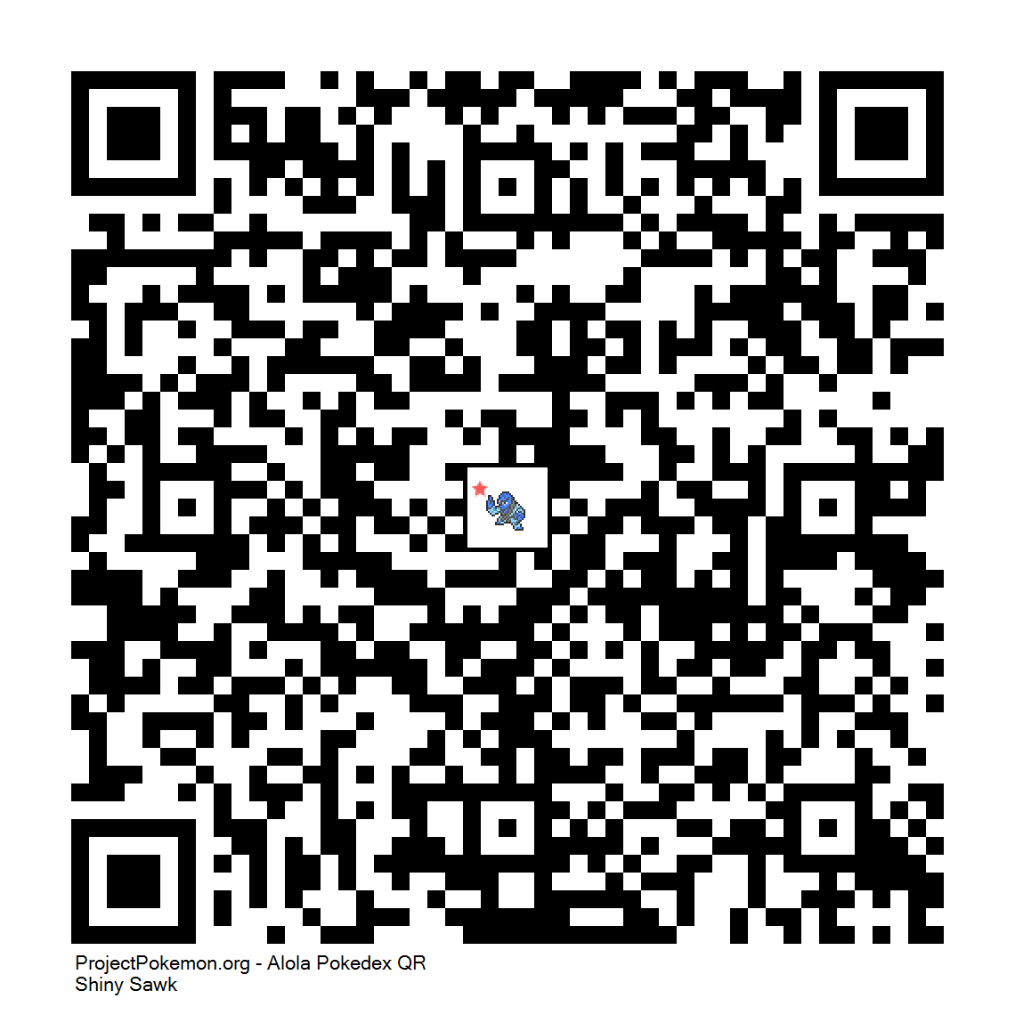 Cdigo QR de Sawk variocolor